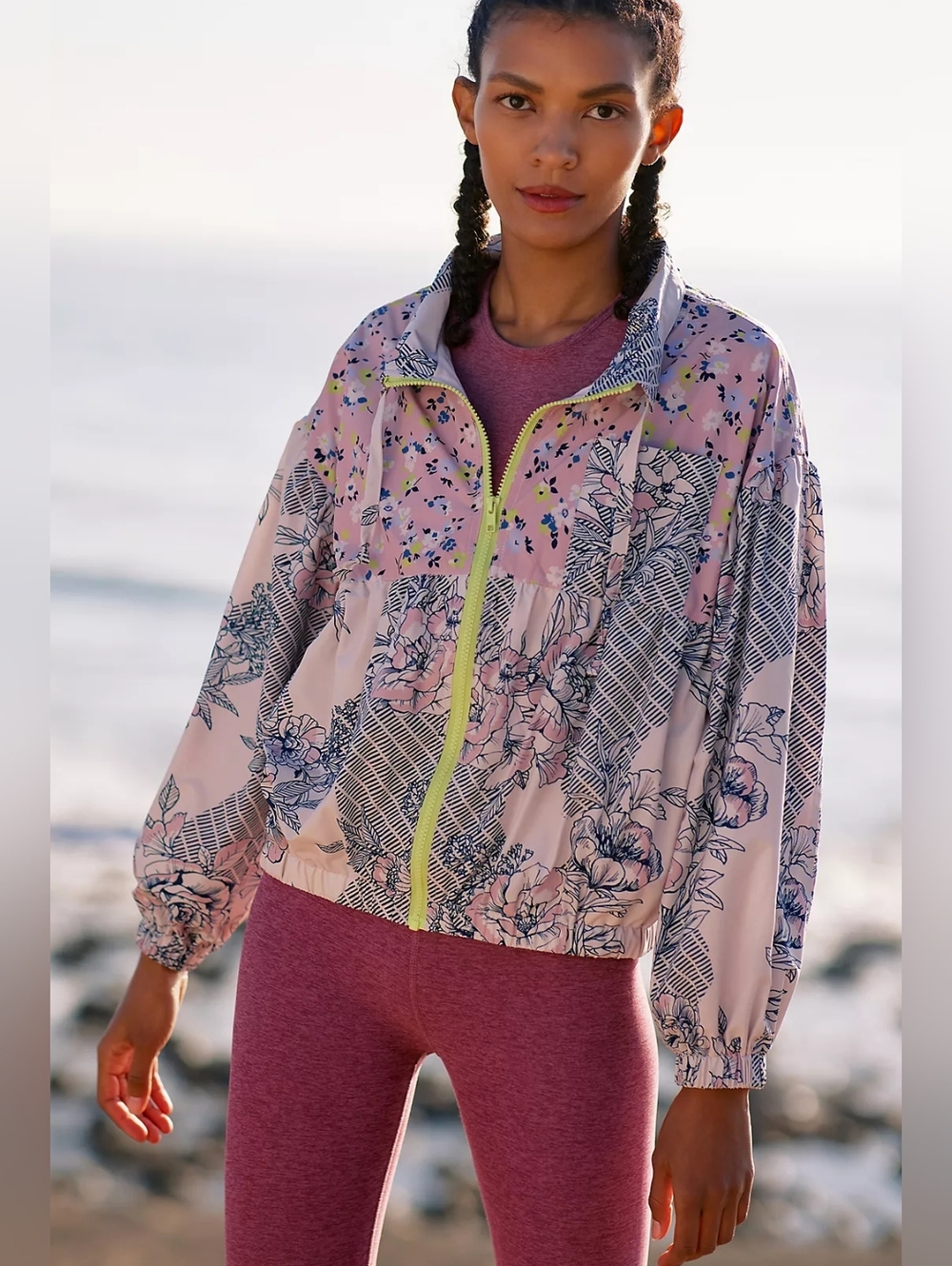 Anthropologie Daily Practice Windbreaker Jacket